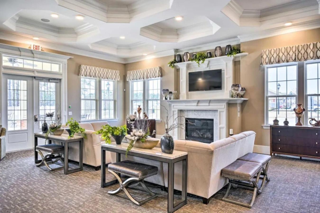 The Villas Buckingham 10 Mins To Rdu Airport Duke Downtown Durham Luaran gambar